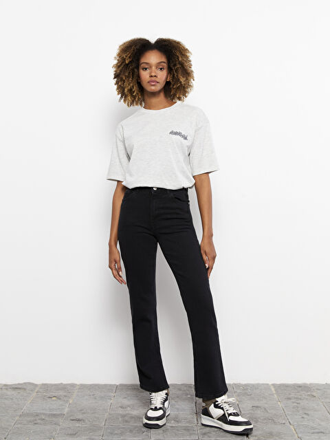 LCW Jeans High Waist Straight Women's Jeans - W2HH94Z8-327