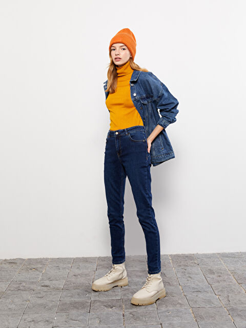 LCW Jeans High Waist Mercury Skinny Fit Women's Jean Pants - W2HJ01Z8-309