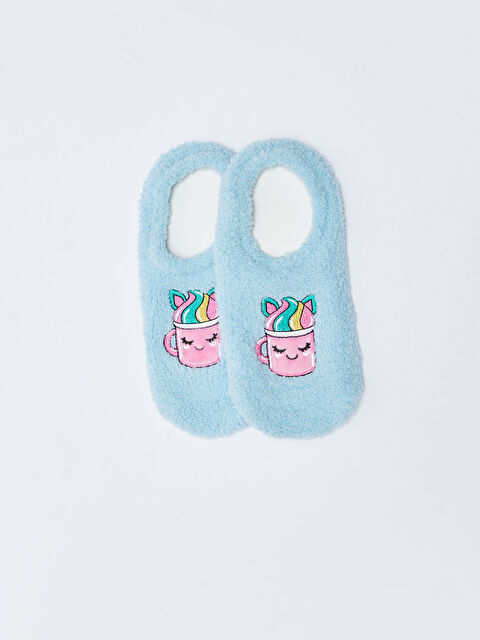 LCW Kids Nakışlı Kız Çocuk Çorap - W2ID54Z4-G2P