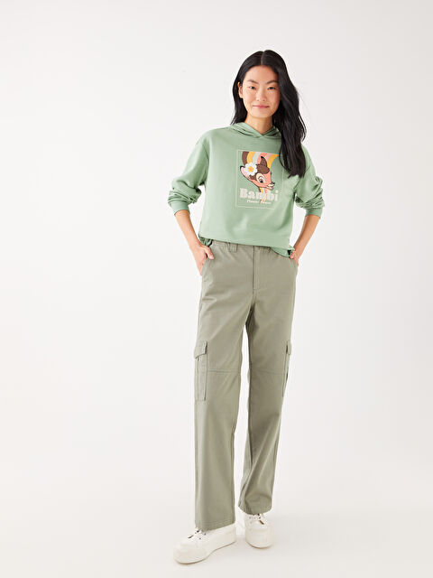 LCW Vision Kadın Standart Fit Düz Pantolon - W2IO61Z8-GXF