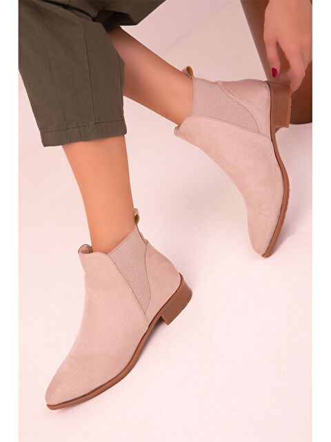 Soho Exclusive Yanları Lastikli Bilek Boy Kadın Bot - W2JQ86Z8-2KP