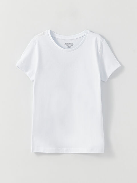 LCW Kids فيست ياقة دائرية كم قصير أولاد - S30227Z4-JYX