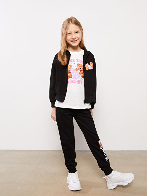 LCW Kids Ensemble Imprimé pour Filles 3 Pièces - S30868Z4-CVL