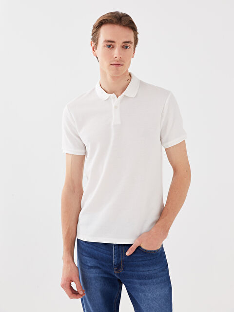 LCW Vision Polo Yaka Kısa Kollu Erkek Tişört