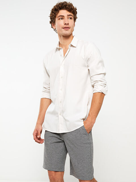 XSIDE Slim Fit Men's Bermuda Shorts - S31055Z8-L8X