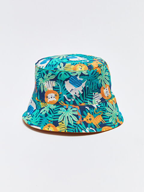 LCW baby Patterned Baby Boy Bucket Hat - S31183Z1-F9C