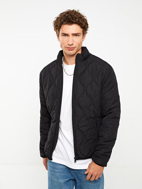 XSIDE Standard Fit Funnel Neck Men's Puffer Coat - S31195Z8-CVL