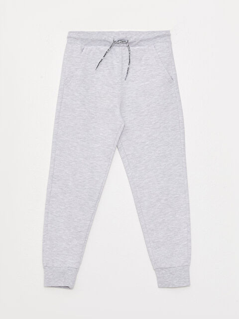 LCW Kids Elasticated Waist Basic Boys' Jogger Sweatpants - S31372Z4-LAK