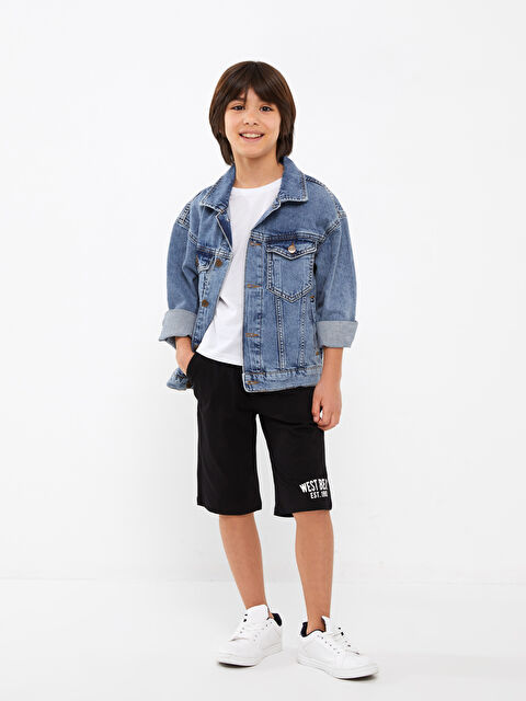 LCW Kids رولر مطبوع بخصر مرن للأولاد - S31384Z4-CVL