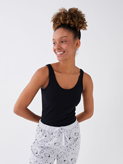 LCW DREAM U Yaka Düz Askılı Kadın Atlet