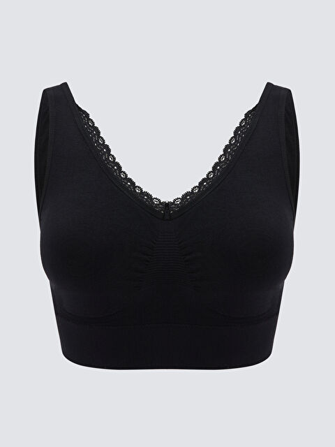 LCW DREAM Balensiz Dolgusuz Dantel Detaylı Seamless Büstiyer - S31620Z8-CVL