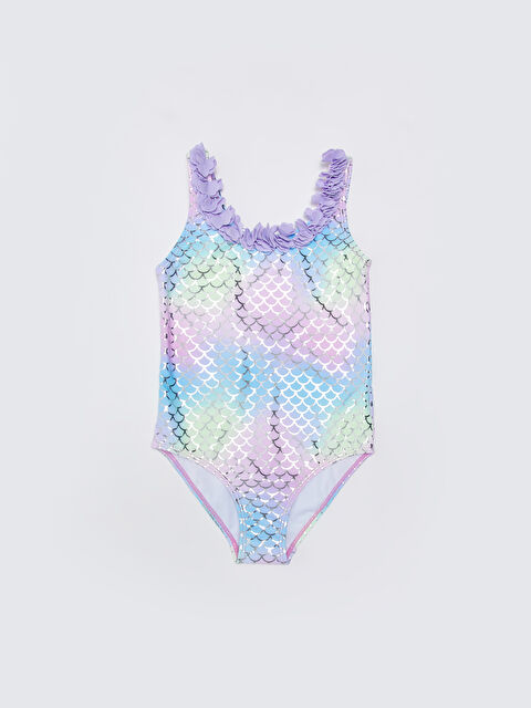 LCW Kids Baskılı Kız Çocuk Mayo - S31927Z4-M0T