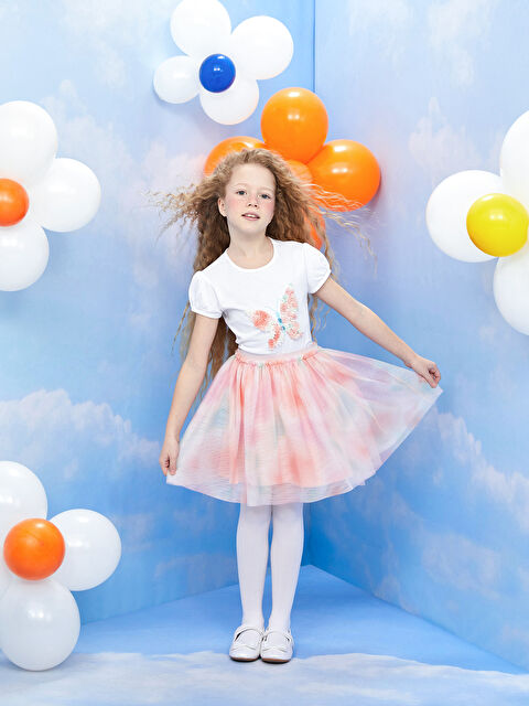 LCW Kids Beli Lastikli Kız Çocuk Etek - S31948Z4-F9C