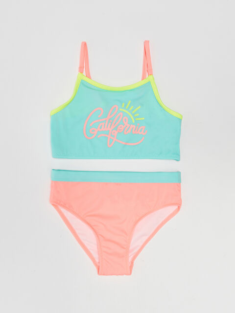 LCW Kids қыздарға арналған принтті бикини - S31968Z4-SDJ