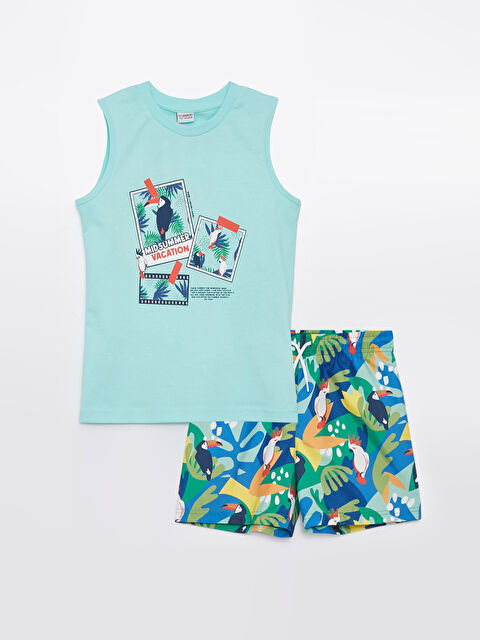 LCW Kids Erkek Çocuk Atlet ve Deniz Şortu