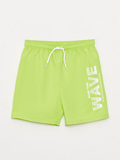 LCW Kids Hızlı Kuruyan UV Korumalı Erkek Çocuk Deniz Şortu - S33556Z4-FXG