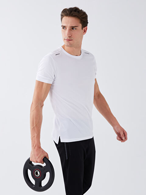 XSIDE ACTIVE DRY-TECH Bisiklet Yaka Kısa Kollu Erkek Spor Tişört - S33951Z8-E5X