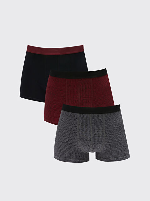 LC WAIKIKI Standard Fit Cotton Stretch Men's Boxer 3-pack - S34317Z8-LQV