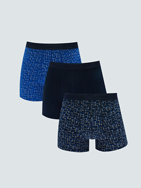 LC WAIKIKI Standard Fit Cotton Stretch Men's Boxer 3-pack - S34318Z8-LSJ