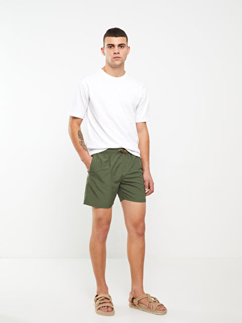 LCW SWIMWEAR Kısa Boy Baskılı Erkek Deniz Şortu - S34801Z8-S2T