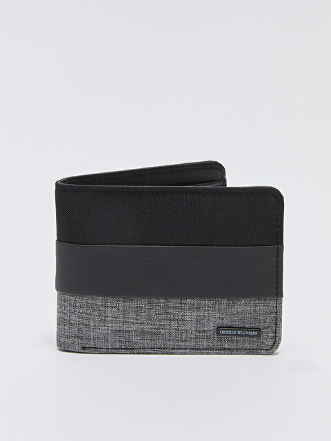 LCW ACCESSORIES Кошелек Мужской из Искусственной Кожи с Цветовым Блоком - S34868Z8-HUC