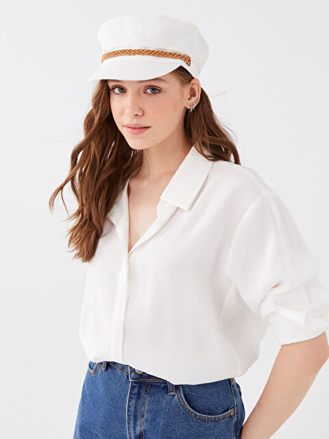 LCW ACCESSORIES قبعة بحار نسائية بحافة - S34956Z8-FDV