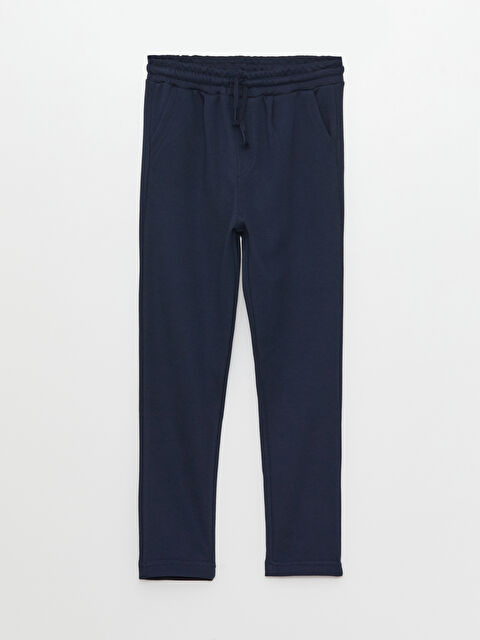 LCW Kids Elasticated Waist Basic Boys' Trousers - S35293Z4-HEL