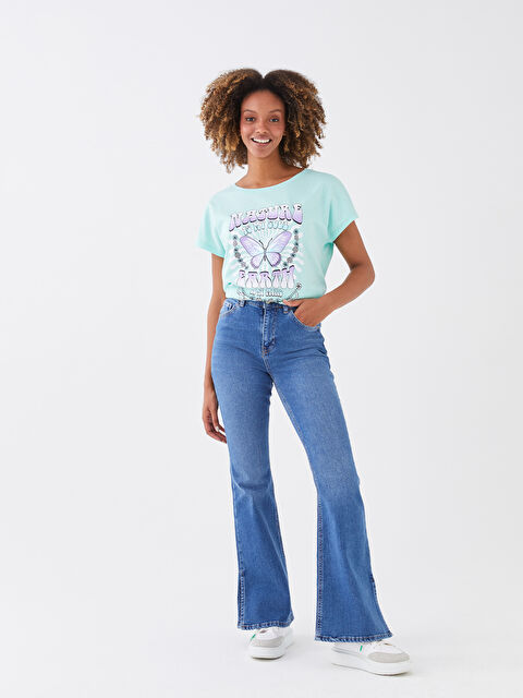 LCW Jeans High Waist Mars Flare Women's Jeans - S35497Z8-507