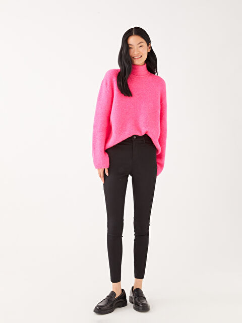 LCW Jeans Yüksek Bel Jüpiter Süper Skinny Fit Kadın Jean Pantolon - S35671Z8-327