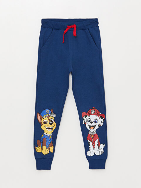 LCW Kids Paw Patrol Printed Boys Jogger Sweatpants With Elastic Waist - S35714Z4-JQ6