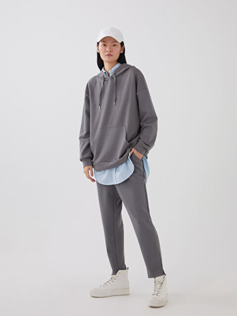 LCW Vision بنطلون رياضي سادة بخصر مرن للسيدات - S35880Z8-H9V