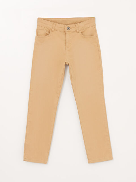 LCW Kids بنطلون للأولاد بخصر مرن قابل للتعديل - S36016Z4-GCZ