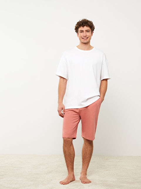 LC WAIKIKI شورت بيجامة رجالي بقصة عادية - S37211Z8-GPV