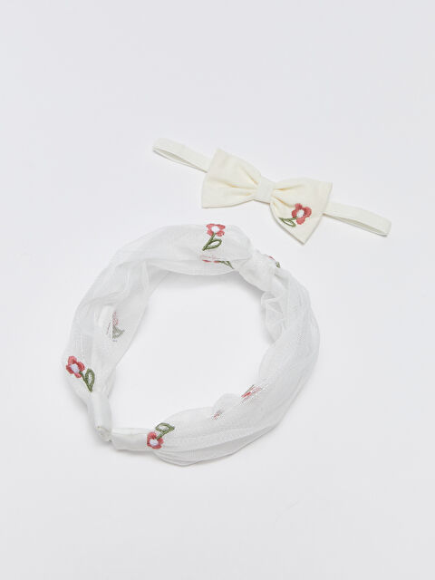 LCW baby Kız Bebek Saç Bandı 2'li - S37566Z1-FDL