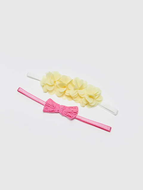 LCW baby Повязка для волос с бантом для малышек девочек, 2 упаковки - S37579Z1-SQL