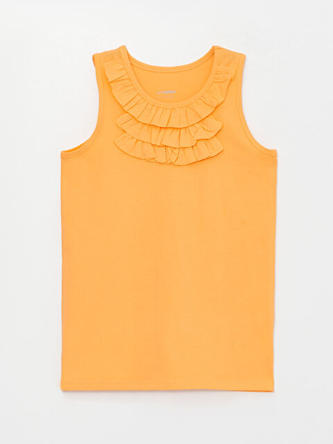 LCW Kids Djevojka NARANČASTA Majica bez rukava - S37876Z4-FLS