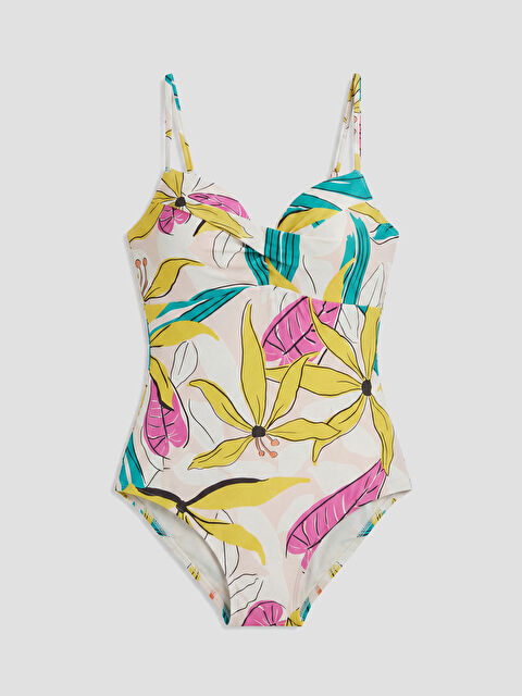 LCW ECO Desenli Kadın Mayo