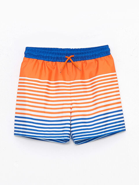 LCW Kids Quick-Drying UV Protective Boys' Swim Shorts - S38796Z4-LSR