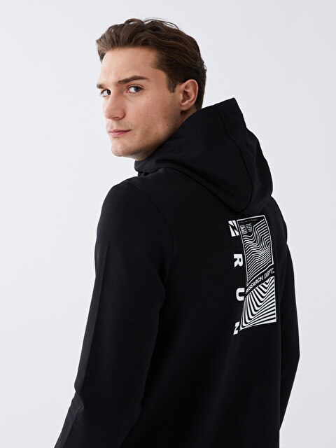 XSIDE ACTIVE Long Sleeve Men's Hoodie - S39053Z8-CVL - LC Waikiki