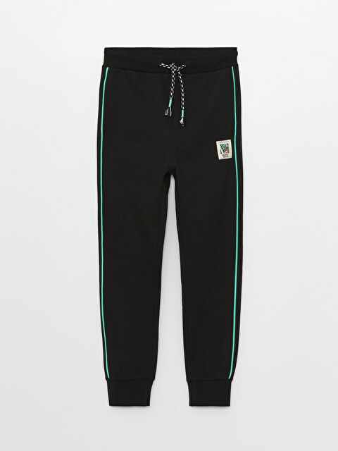 LCW Kids Elasticated Waist Basic Boys' Jogger Sweatpants - S39882Z4-CVL