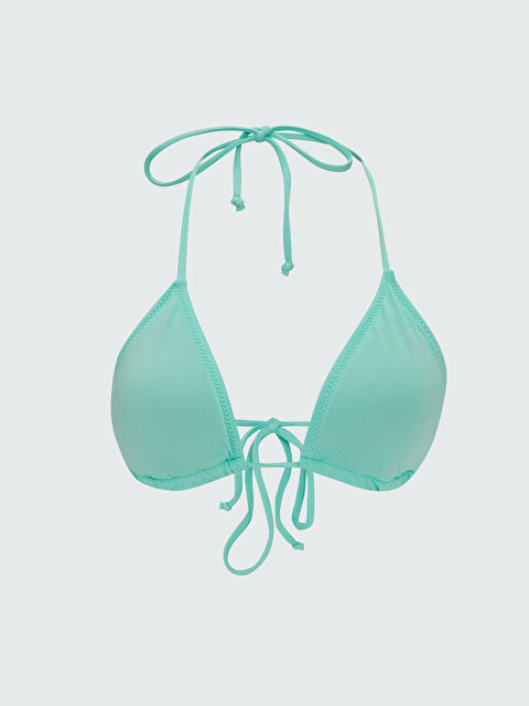 LCW ECO Kadın Boyundan Bağlamalı Düz Bikini Üst - S3AB07Z8-DR9