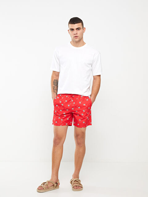 LCW Casual شورت سباحة قصير منقوش للرجال - S3AC01Z8-LTQ