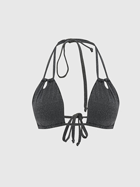 LCW DREAM Boyundan Bağlamalı Düz Sim Detaylı Kadın Bikini Üst - S3AE34Z8-CVL