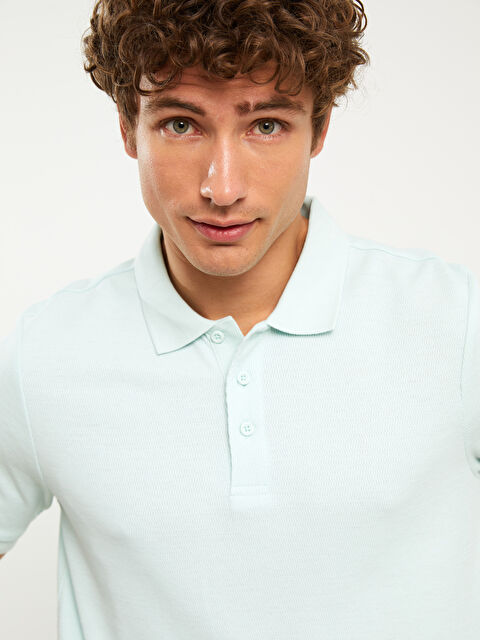 XSIDE Polo Neck Short Sleeve Men's T-Shirt - S3AI30Z8-FRZ