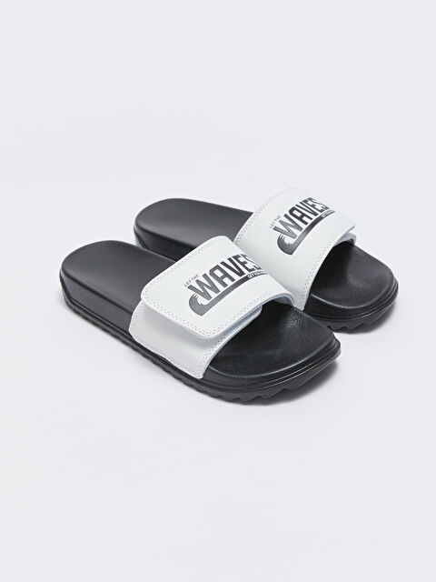 LCW STEPS Шлепанцы Мужские С Принтом На Одном Ремне - S3AJ15Z8-SJQ