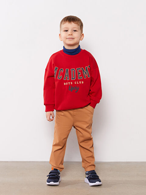 LCW baby Elasticated Waist Baby Boys' Jogger Trousers - S3AL87Z1-GFW