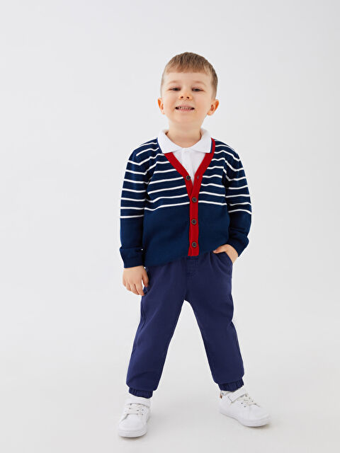 LCW baby Elasticated Waist Baby Boys' Jogger Trousers - S3AL87Z1-R40