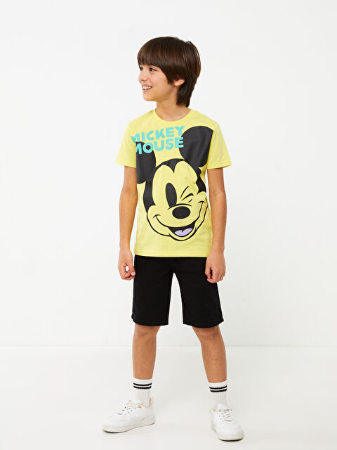 LCW Kids Basic Gabardine Boy Shorts - S3AP51Z4-RQL