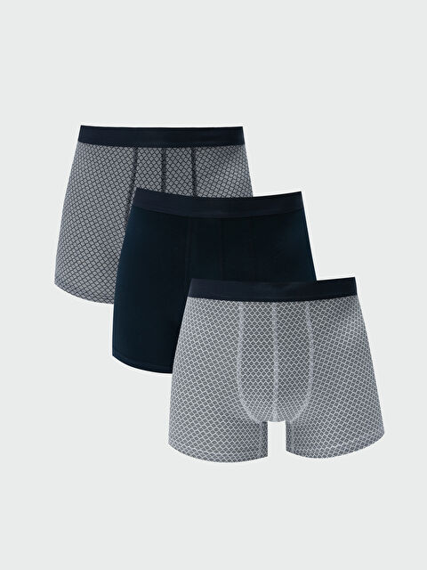 LC WAIKIKI Standard Fit Cotton Stretch Men's Boxer 3-pack - S3AQ43Z8-LSJ