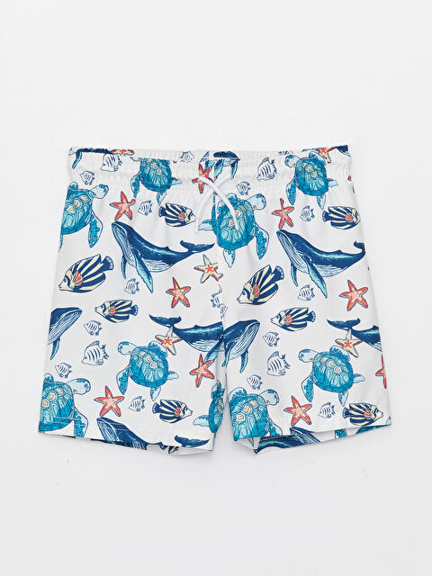 LCW Kids Hızlı Kuruyan UV Korumalı Erkek Çocuk Deniz Şortu - S3AR50Z4-LU7